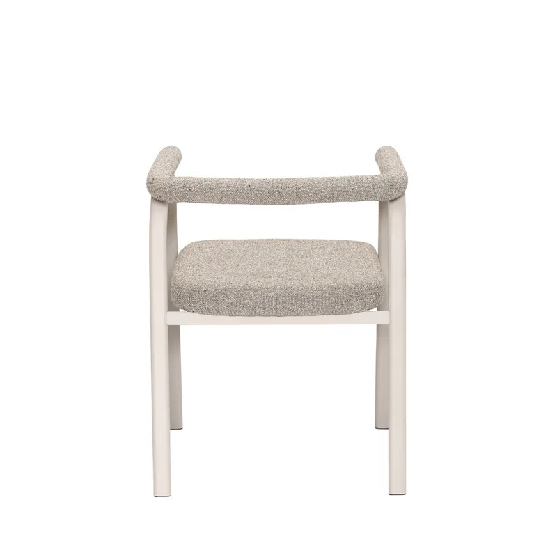 Ecto Dining Chair Sand de Hübsch – photo du produit 4 sur 8