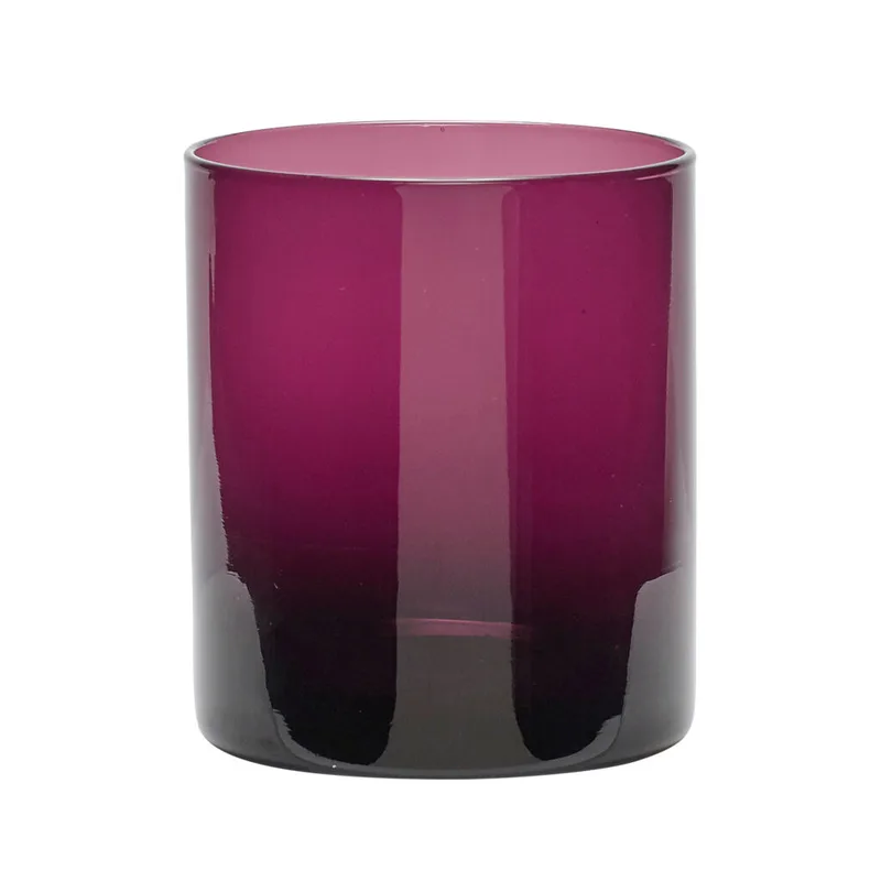 Flicker Tealight Holder Burgundy by Hübsch – product photo