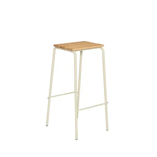 Stilt Bar Stool Sand von Hübsch – Produktfoto 5 von 5