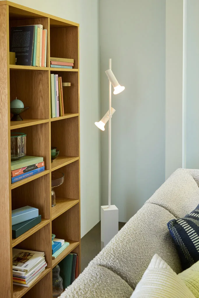 Set Floor Lamp Light grey by Hübsch – interior photo 4 of 5