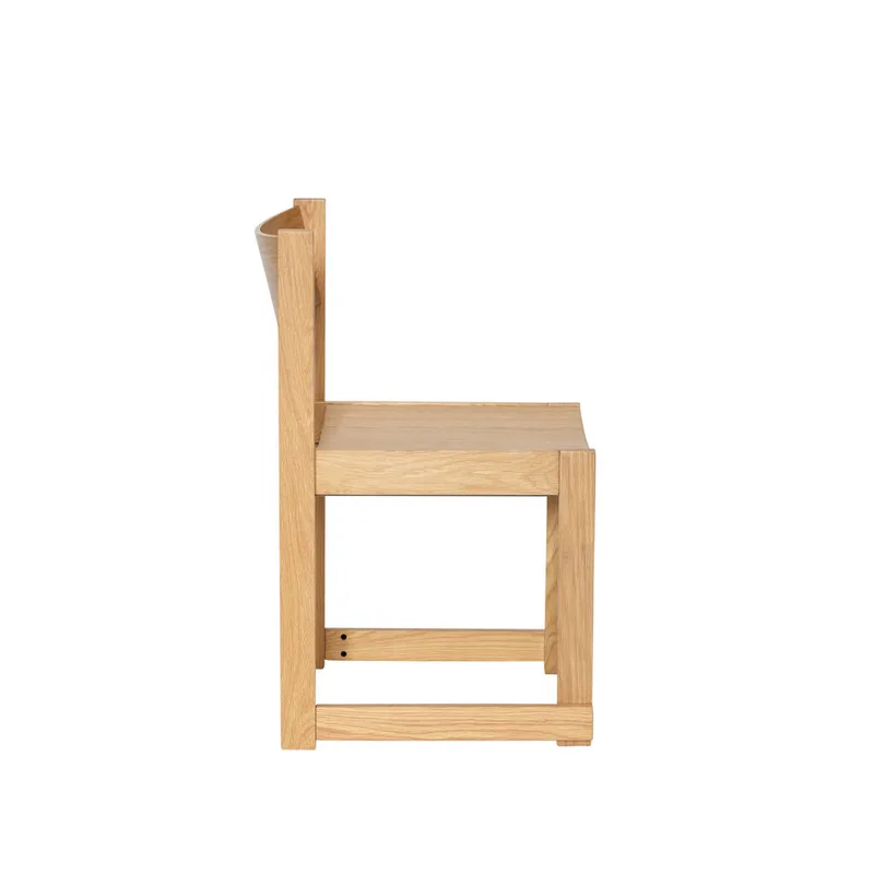 Forma Dining Chair Natural de Hübsch – photo du produit 2 sur 10