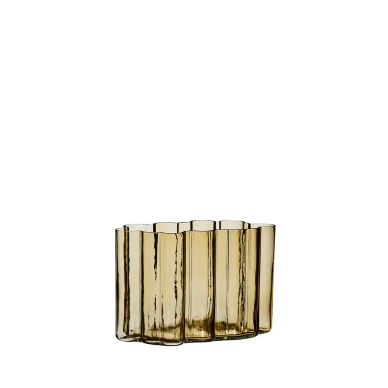 Umber Vase Amber von Hübsch – Produktfoto 2 von 2