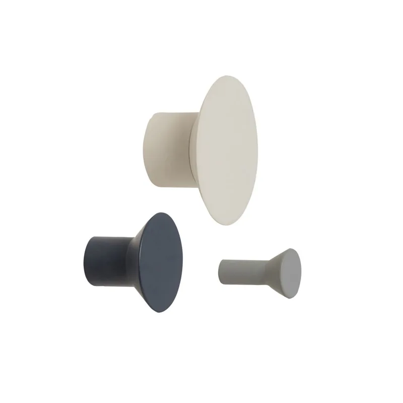Spot Hooks Multicolour (set of 3) van Hübsch – productfoto