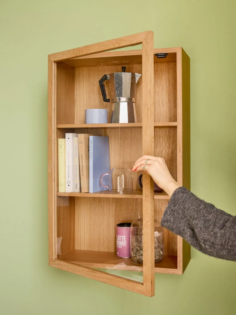 Panorama Wall Cupboard Natural by Hübsch – interior photo 4 of 5