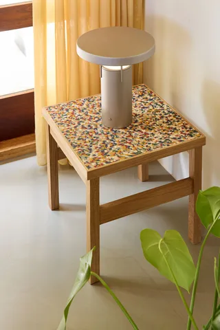 Confetti Side Table Multicolour by Hübsch – interior photo 4 of 5