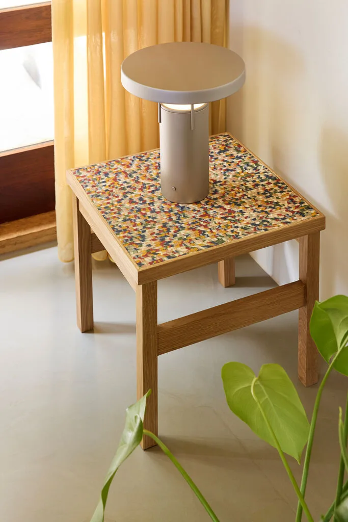 Confetti Side Table Multicolour by Hübsch – interior photo 4 of 5