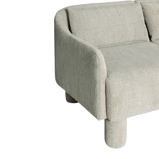 Elegance Sofa Light green de Hübsch – photo d’ambiance 1 sur 10