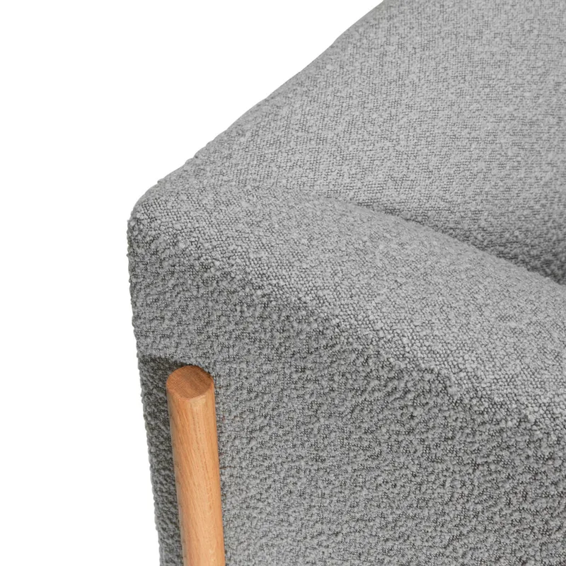 Moment Sofa 2 seater Small Grey by Hübsch – interior photo 1 of 6