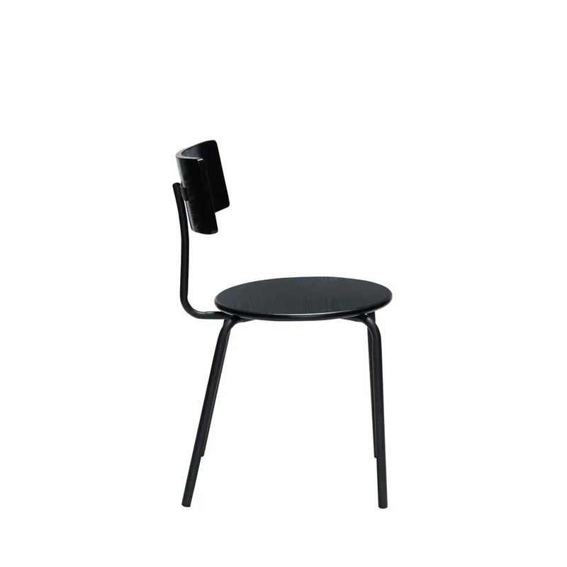 Koi Dining Chair Black by Hübsch – product photo 2 of 9