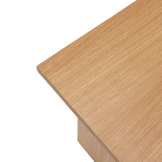 Straight Side Table Natural by Hübsch – interior photo 1 of 6