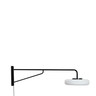 Sway Wall Lamp Black van Hübsch – productfoto 3 van 3