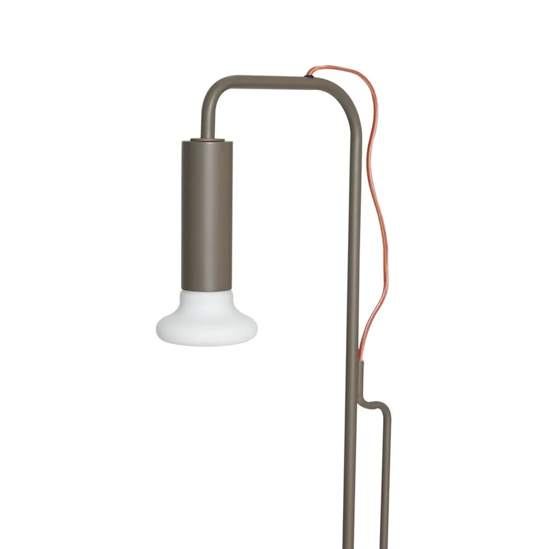 Ido Floor Lamp Brown by Hübsch – product photo 1 of 5