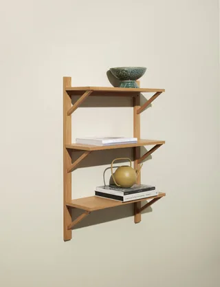 Triarch Shelf Natural by Hübsch – interior photo 2 of 3