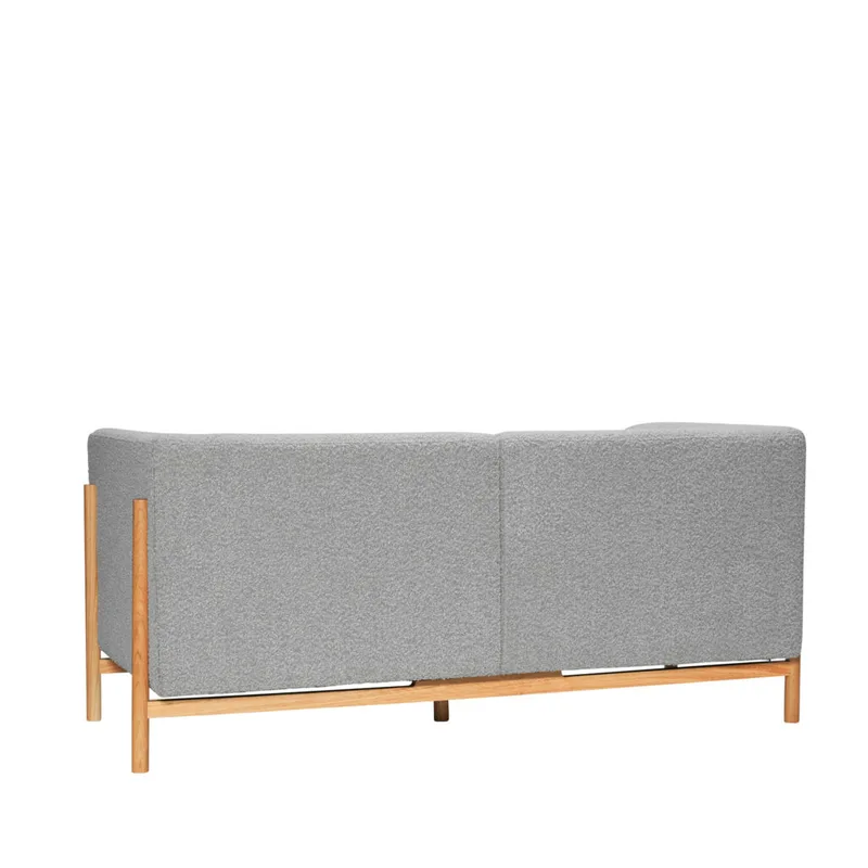 Moment Sofa 2 seater Small Grey by Hübsch – product photo 2 of 6
