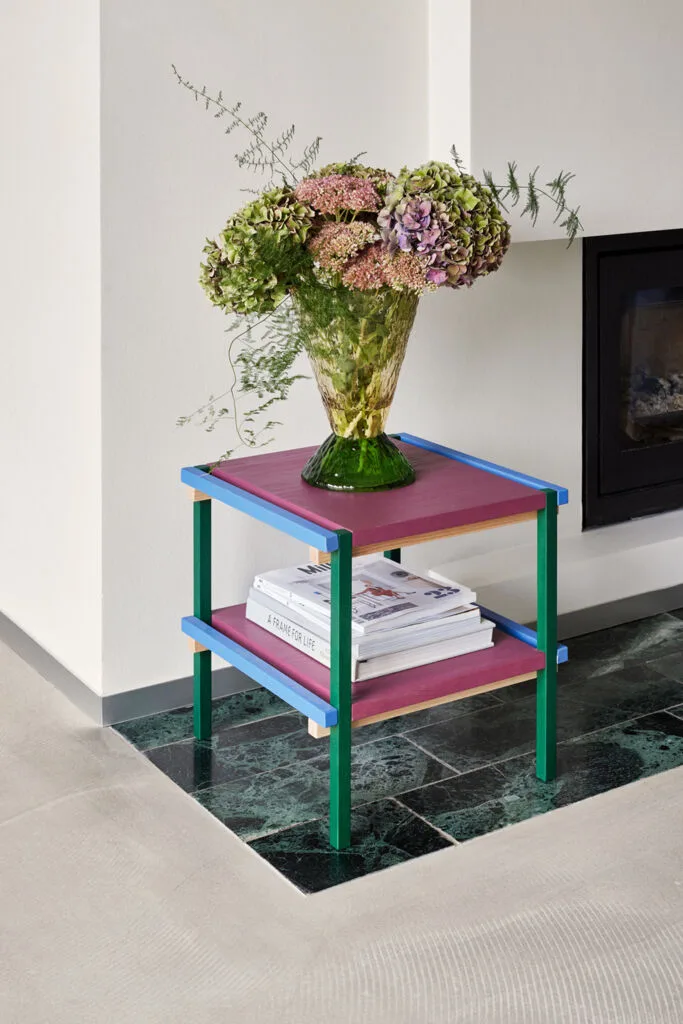 Abyss Vase Green by Hübsch – interior photo 3 of 6