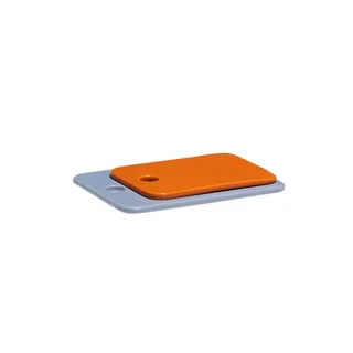 Amare Ceramic Boards Light blue/Orange (set of 2) de Hübsch – photo du produit 1 sur 5