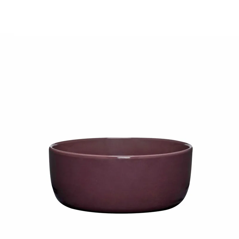 Amare Bowl Small Maroon van Hübsch – productfoto 6 van 6