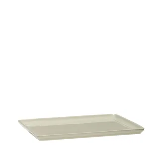 Amare Tray Sand/Green (set of 2) van Hübsch – productfoto 2 van 7