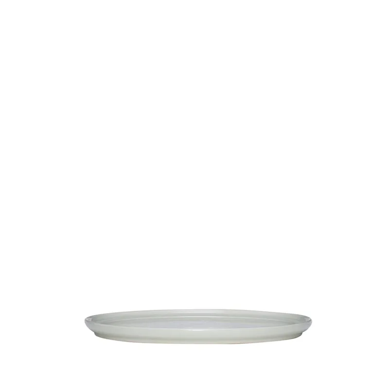 Amare Dinner Plate Sand by Hübsch – product photo 4 of 4