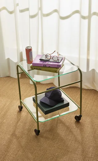 Zephyr Trolley Green by Hübsch – interior photo 3 of 6