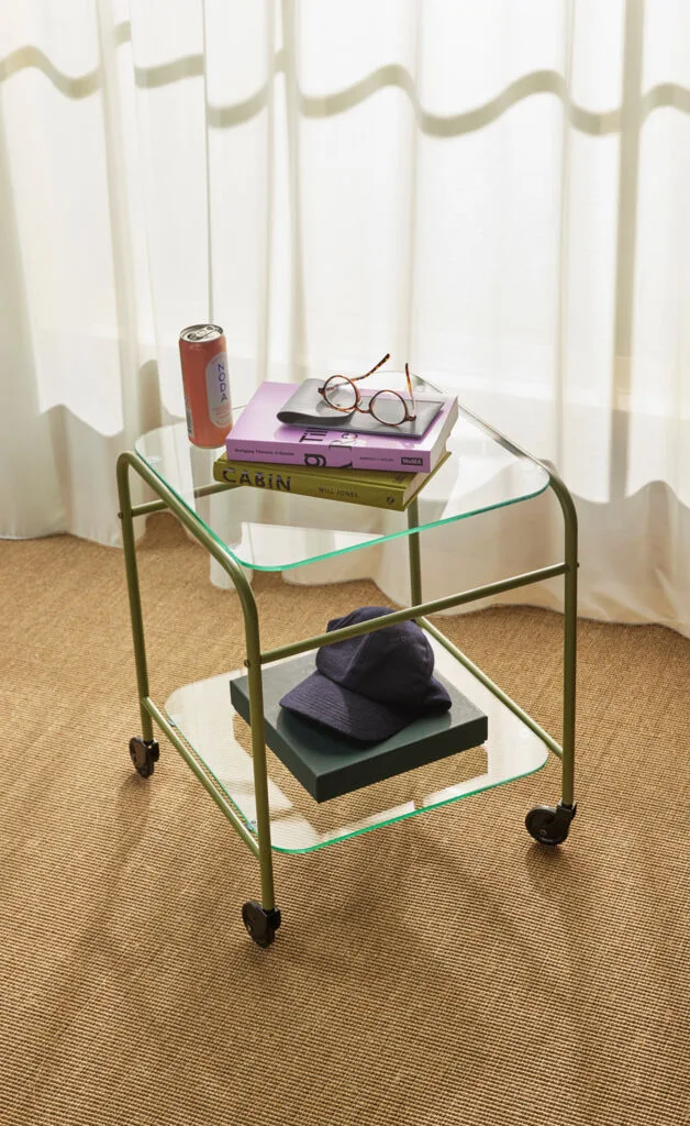 Zephyr Trolley Green by Hübsch – interior photo 3 of 6