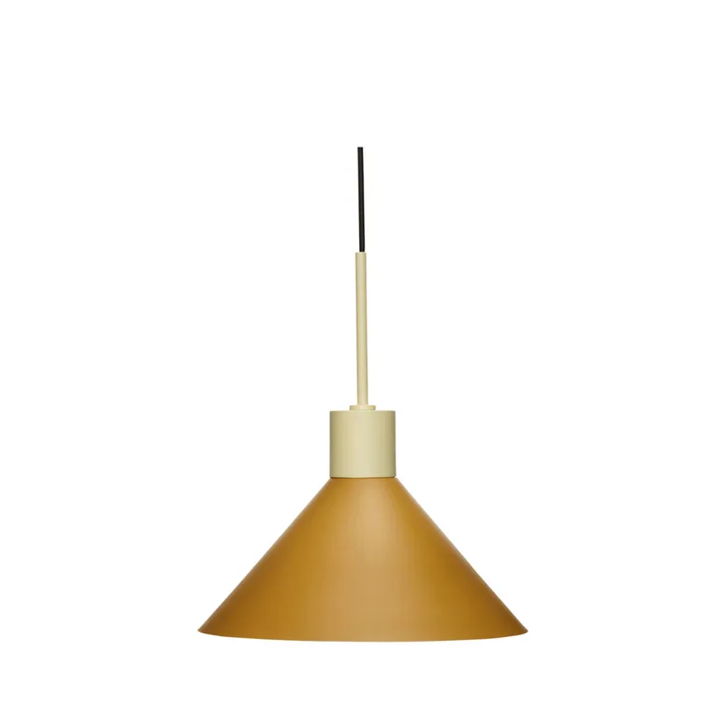 Crayon Pendant Amber von Hübsch – Produktfoto 3 von 3