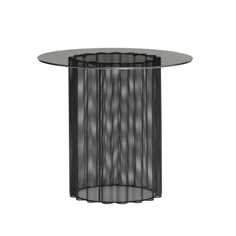 Flow Table Black von Hübsch – Produktfoto
