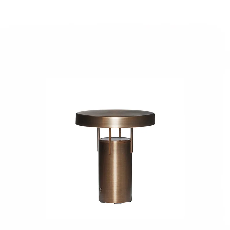 BringMe Portable Lamp Mini Burnished brass van Hübsch – productfoto 2 van 2