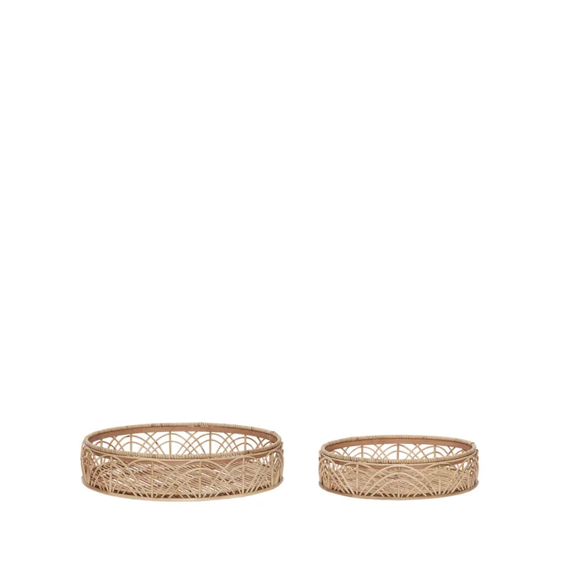Formu Baskets Large Natural (set of 2) van Hübsch – productfoto