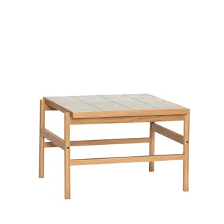 Tile Coffee Table Mint/Natural by Hübsch – product photo 7 of 7