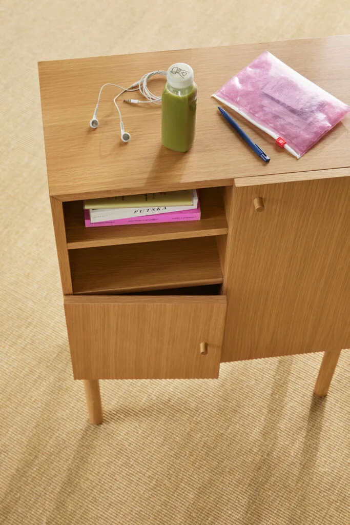 Nobby Console Table Natural von Hübsch – Ambientefoto 5 von 6