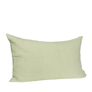 Haikei Cushion Light green by Hübsch – product photo 4 of 4
