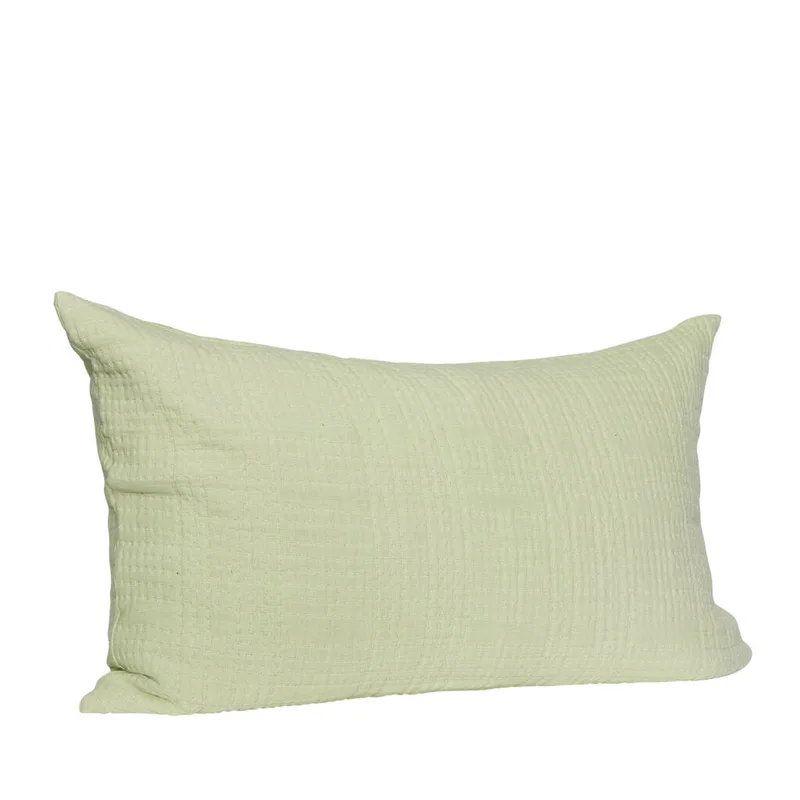 Haikei Cushion Light green by Hübsch – product photo 4 of 4