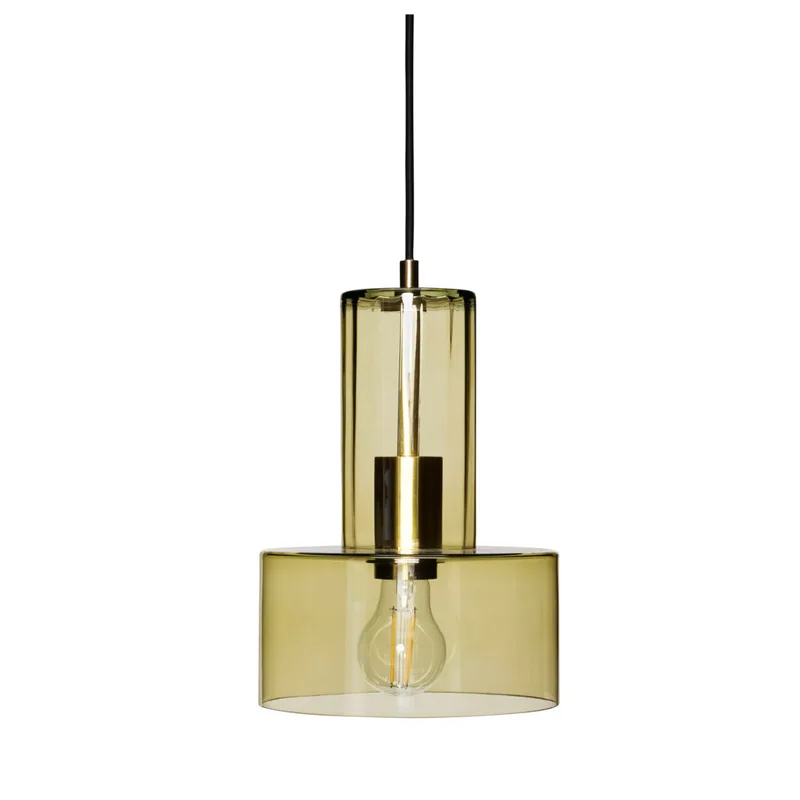 Ripple Pendant Green von Hübsch – Produktfoto 4 von 4