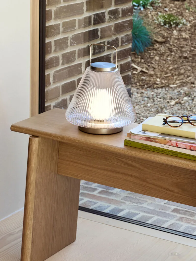 Tou Portable Lamp Clear by Hübsch – interior photo 2 of 6