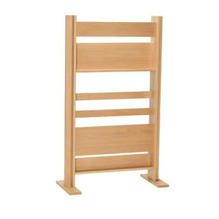 Forma Magazine Holder/Partition Natural von Hübsch – Produktfoto 5 von 5
