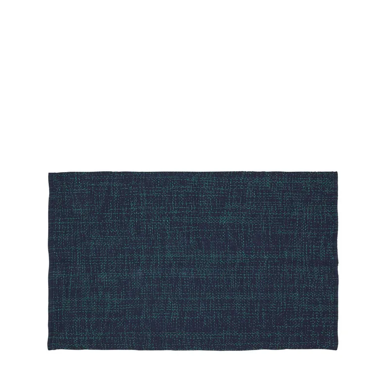 Flim Rug Blue van Hübsch – productfoto 2 van 2