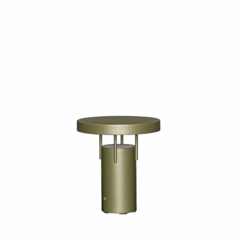 BringMe Portable Lamp Mini Metallic Dark Green by Hübsch – product photo 3 of 3