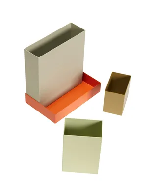 Sortit Organiser Multicolour (set of 4) van Hübsch – productfoto 1 van 6