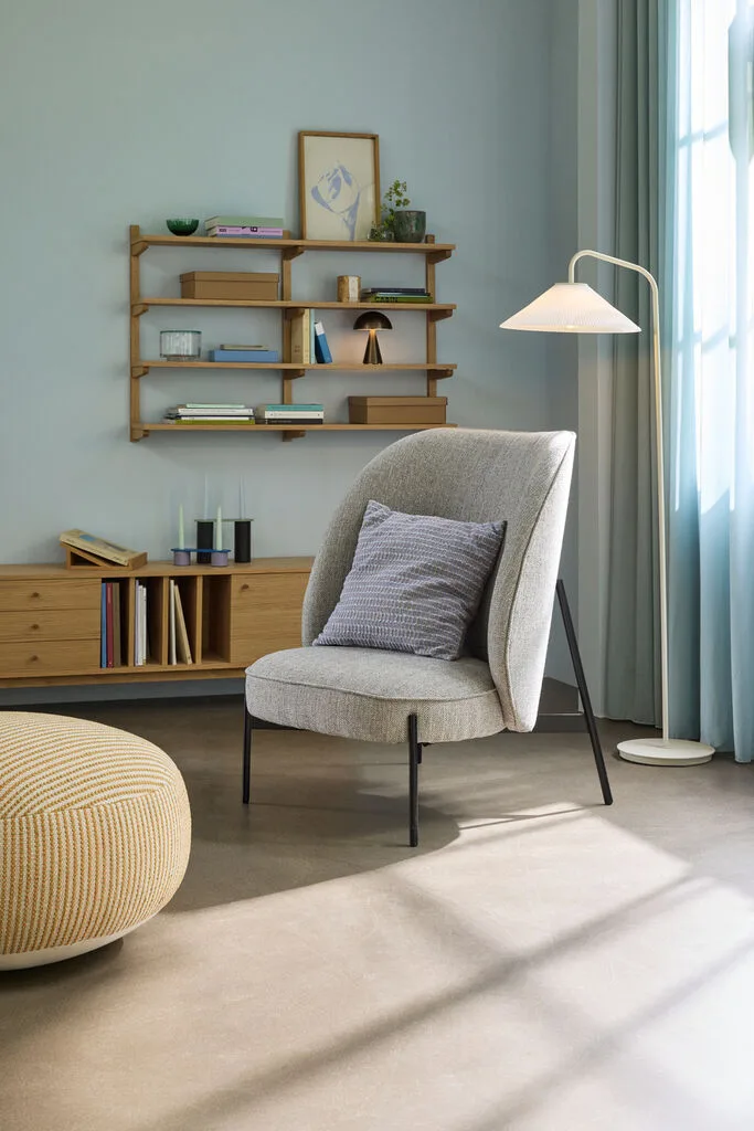 Solid Floor Lamp Sand by Hübsch – interior photo 3 of 7
