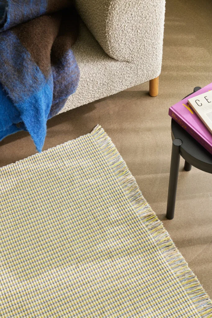 AtYourFeet Rug Multicolour de Hübsch – photo d’ambiance 2 sur 5