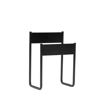 InBetween Magazine Holder Black van Hübsch – productfoto 3 van 3