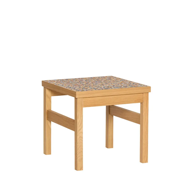 Confetti Side Table Multicolour by Hübsch – product photo 5 of 5