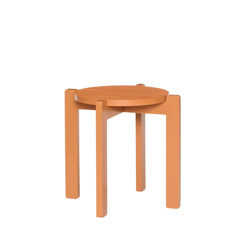 Always Stool Orange by Hübsch – product photo 5 of 5