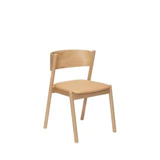 Oblique Dining Chair Seat Natural by Hübsch – product photo 8 of 8