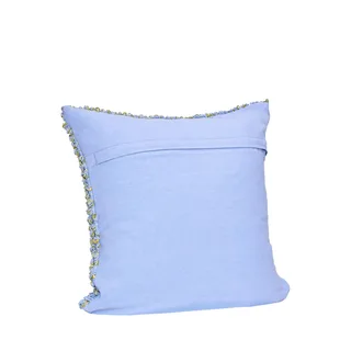 Blend Cushion Light blue van Hübsch – productfoto 1 van 4