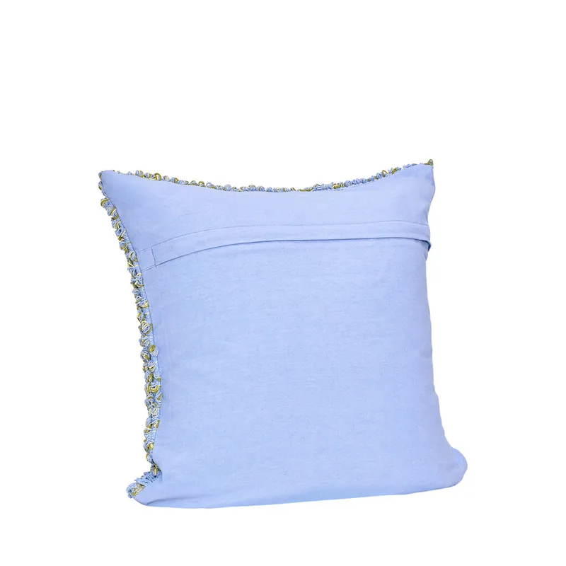 Blend Cushion Light blue van Hübsch – productfoto 1 van 4