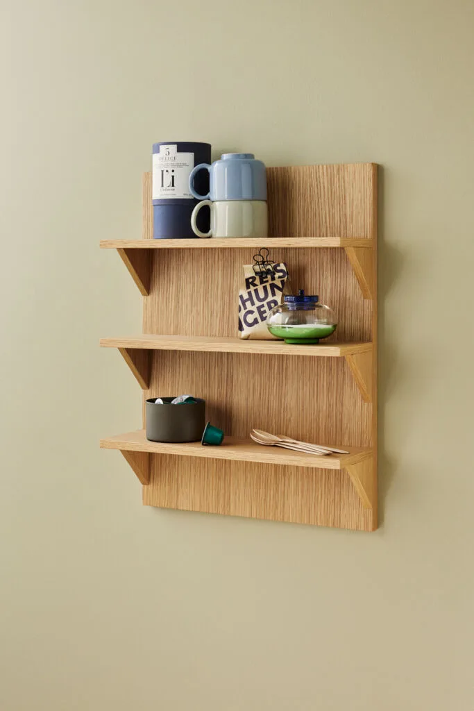 Straight Shelf Natural van Hübsch – sfeerfoto 3 van 4