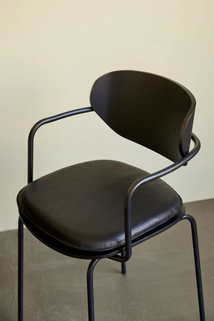 Arch Dining Chair Black by Hübsch – interior photo 5 of 6