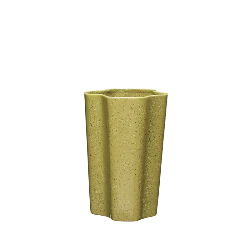 Sapo Vase Green by Hübsch – product photo